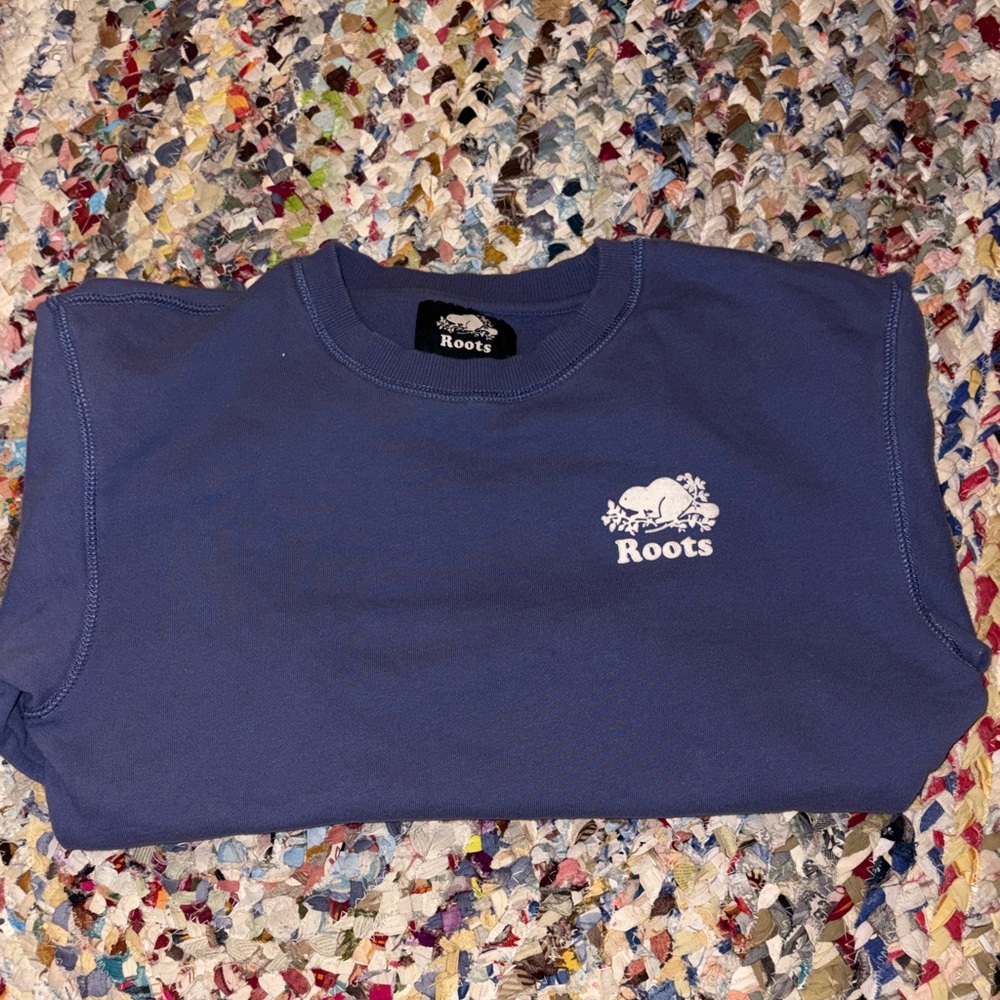 Roots Blue Sweatshirt